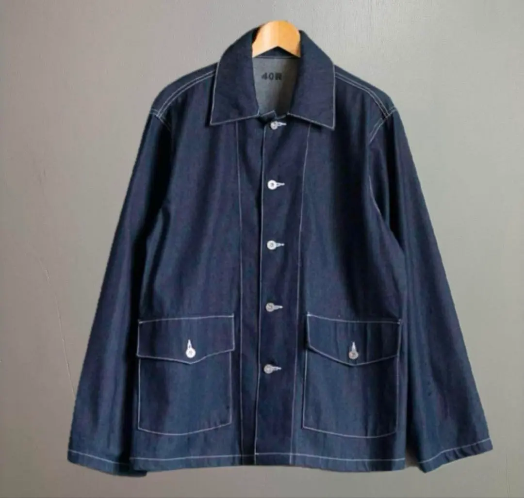 Thumbnail of US Type 40's Denim Work Uniform Jacket Reproduction M Military