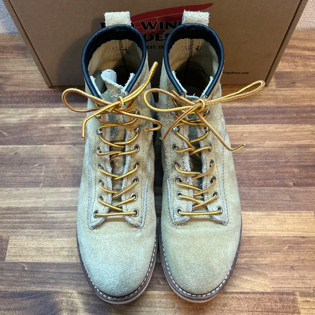 REDWING ラインマン　スエード　26.0 廃盤2925 REDWING (レッドウィング) 2925 6inch Lineman 6インチライン
