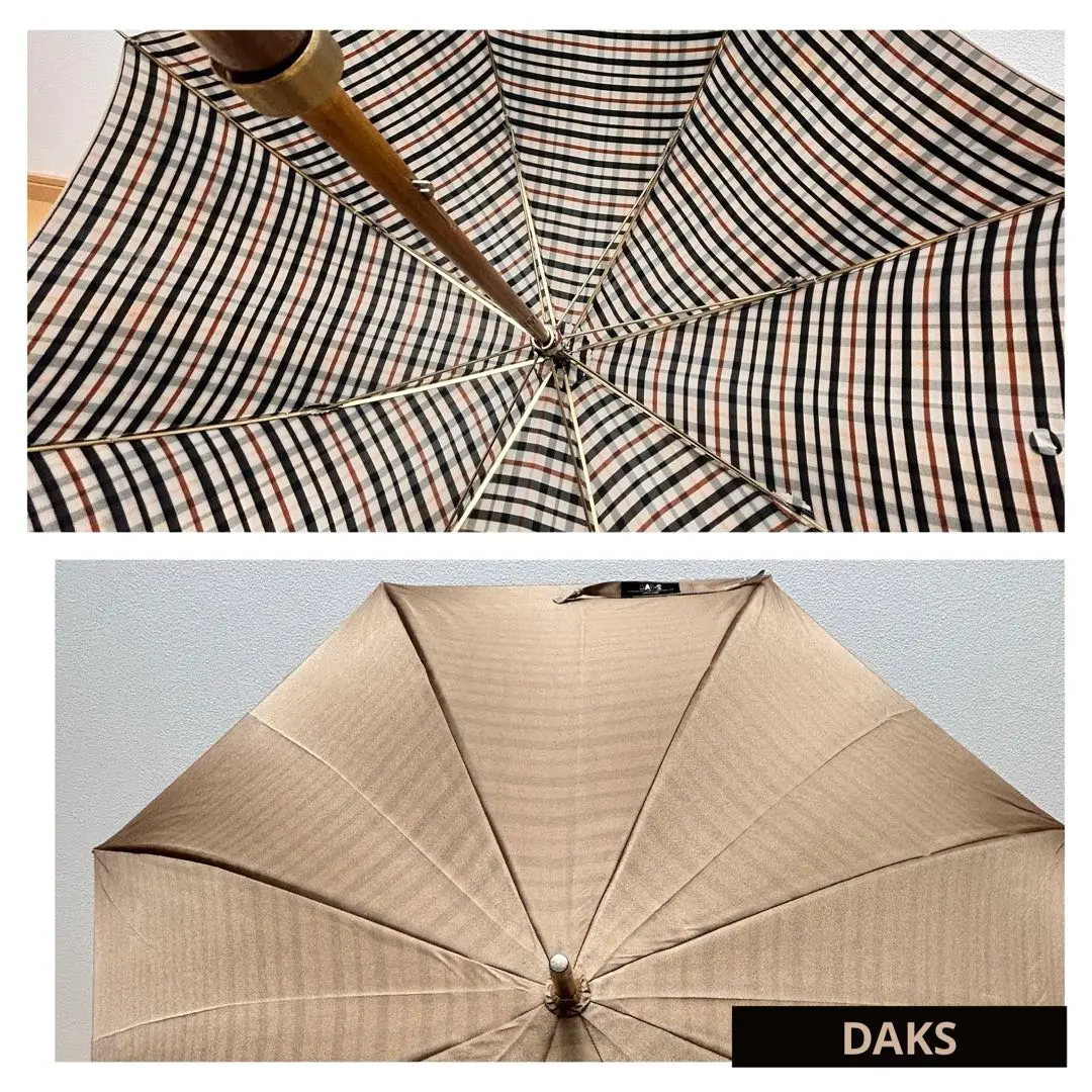 ダックス紳士チェック柄傘　他１本 雨傘】ダックス (DAKS) チェック 長傘【公式ムーンバット