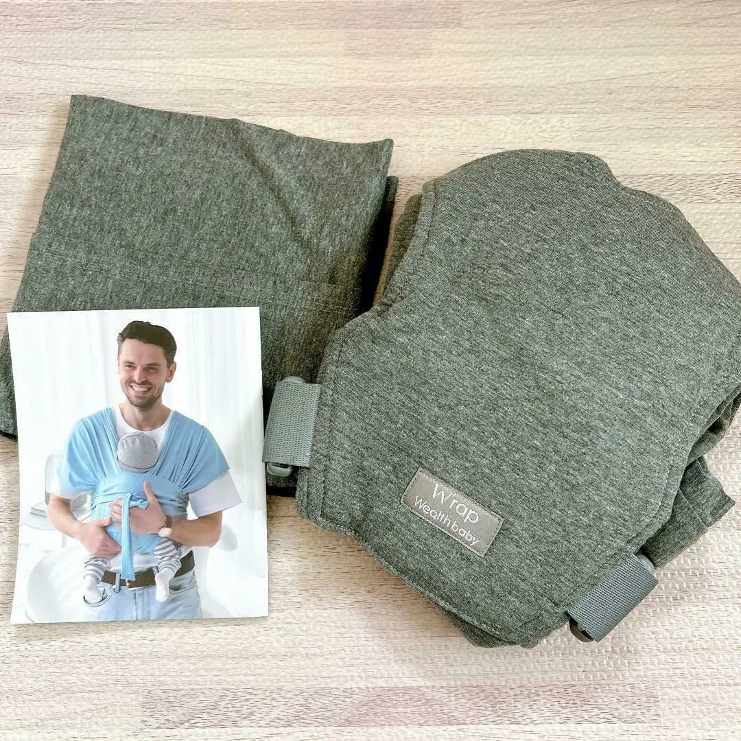 W'rap 嬰兒背帶 吊帶 新生兒 肩背 可調節尺寸 出產準備 的縮圖