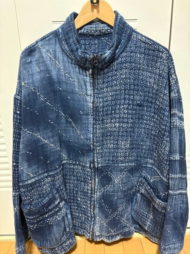 Thumbnail of Porter Classic Kogin Art zip-up jacket