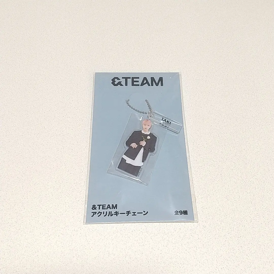 新品未開封 &TEAM アクリルキーチェーン タキ プライズ セガ