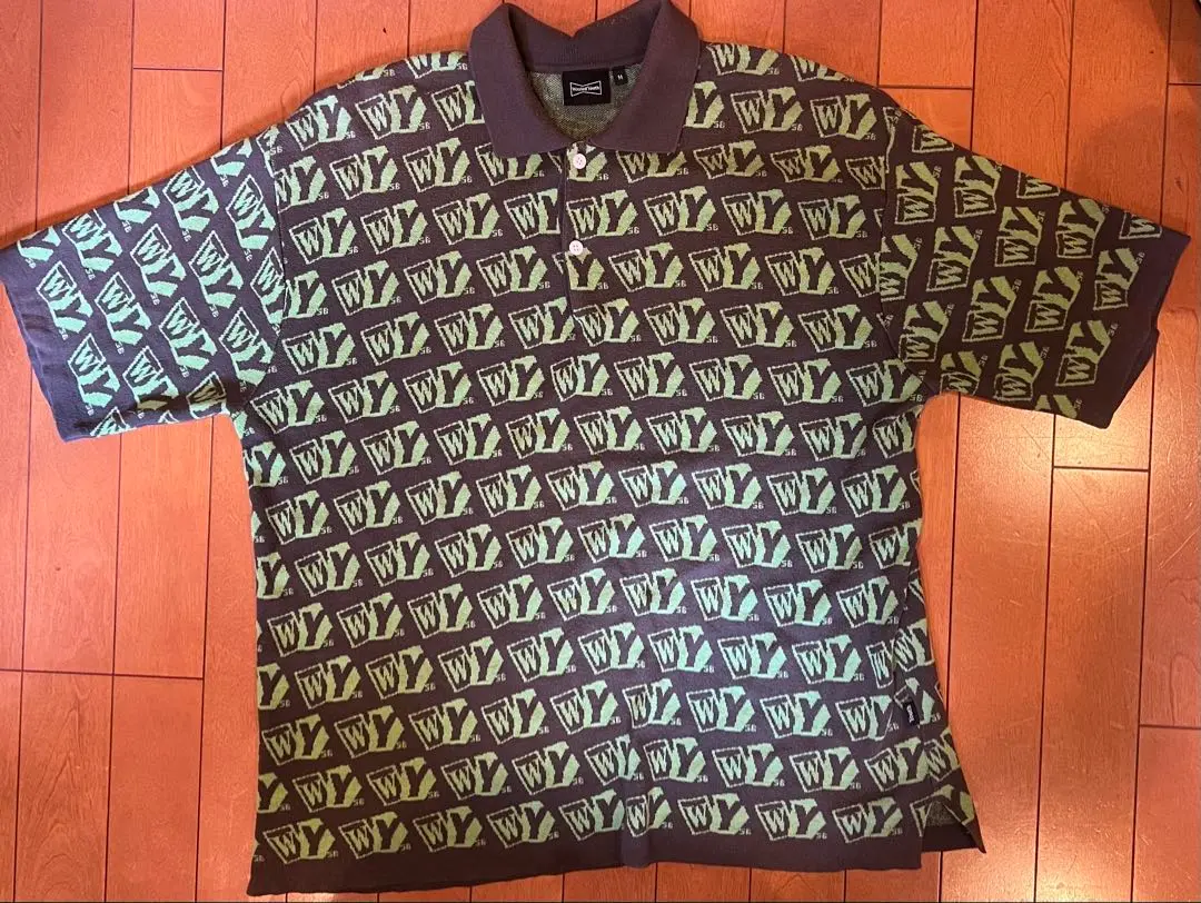 Wasted Youth ポロシャツ XL ネイビー/ホワイト