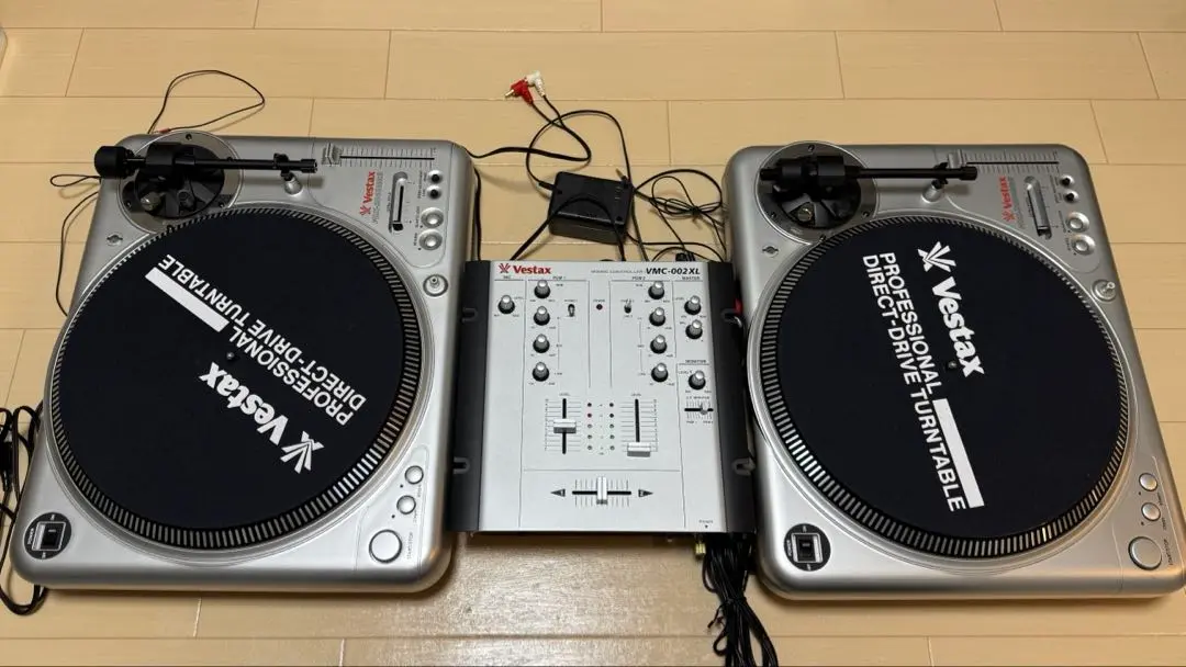 パスカル様VestaxPDX-2000ダイレクトドライブターンテーブル2台