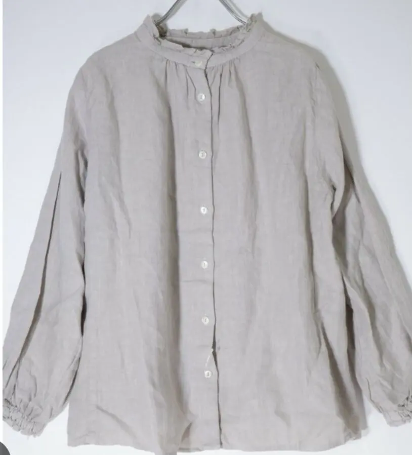 Thumbnail of nest Robe linen long-sleeved shirt