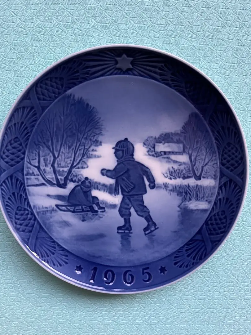 ロイヤルコペンハーゲン　イヤープレート1965 ロイヤルコペンハーゲン 1965年 イヤープレート クリスマス