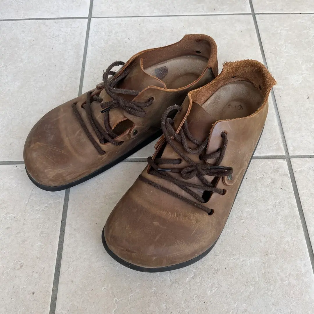 美品✨ BIRKENSTOCK モンタナ 27.5 ブラウン 43 ヌバック BIRKENSTOCK - ビルケンシュトック BIRKENSTOCK サンダル