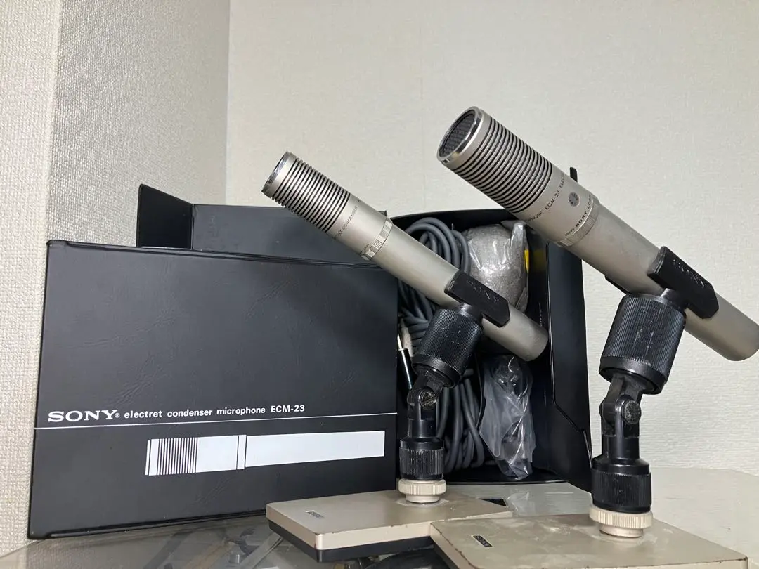 SONY ECM-23 コンデンサーマイク SONY ECM-23 コンデンサーマイク ケーブル付き | SwingAudio Shop
