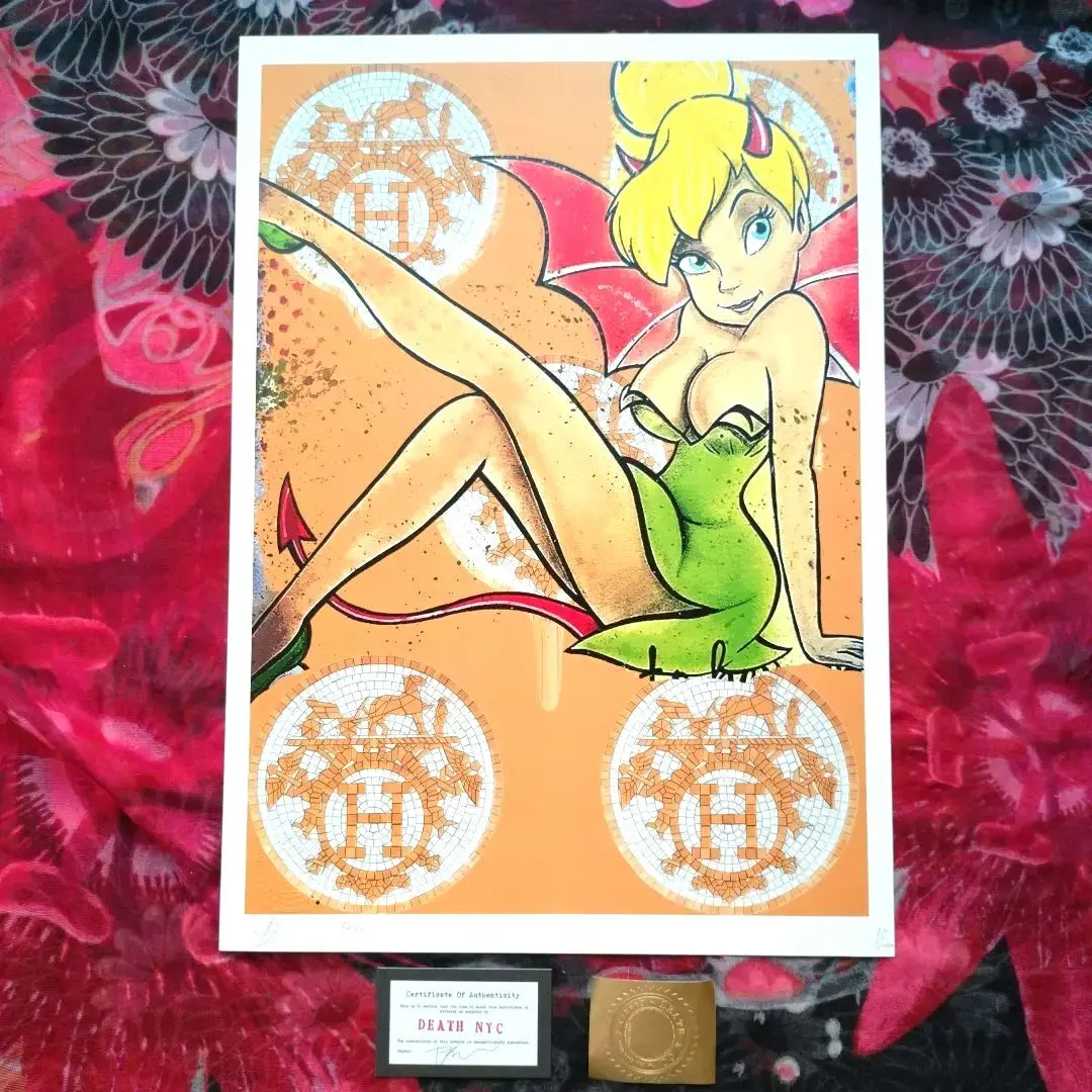 Death NYC 世界限定100張 Dismaland 小叮噹 的縮圖