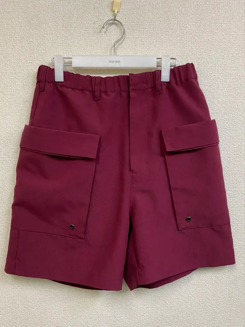 ESSAY ACID SHORT PANTS オーバーサイズハーフパンツ　３ ESSAY ACID SHORT PANTS オーバーサイズハーフパンツ 3