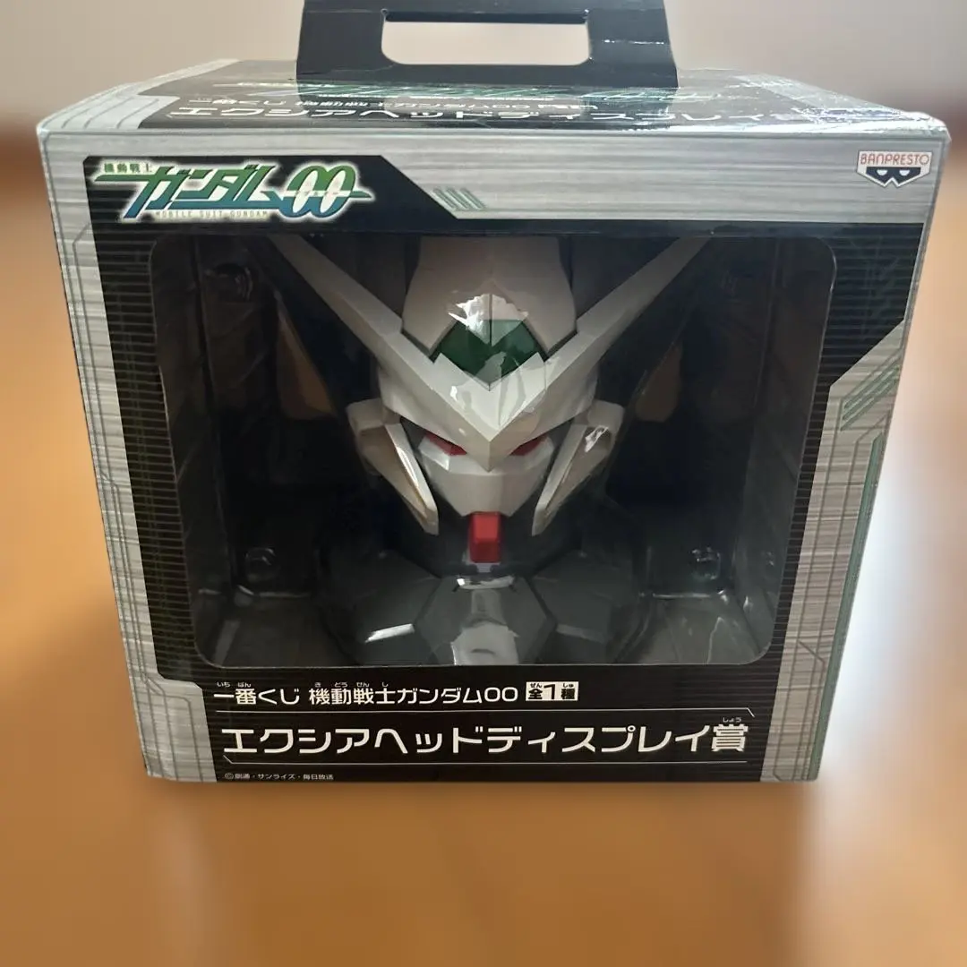 機動戦士ガンダム00　エクシアヘッドディスプレイ賞　一番くじ 目と額が光るエクシアヘッド、一番くじ「機動戦士ガンダムOO