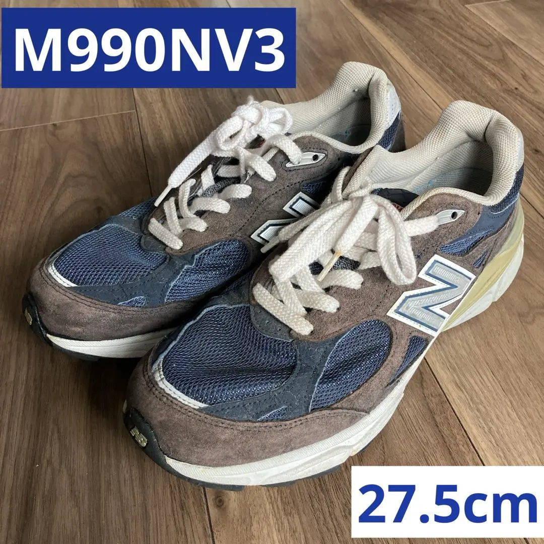 New Balance M990NV3ネイビー　4E 25cm 2025年最新】M990 NV3の人気アイテム - メルカリ