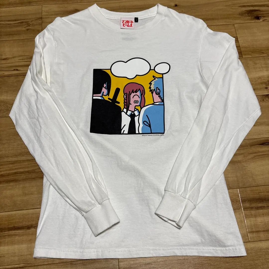 BEAMS マンガードビームス　Mサイズ　チェンソーマン　スウェット グレー チェンソーマン × マンガート ビームスによるコラボアイテムが