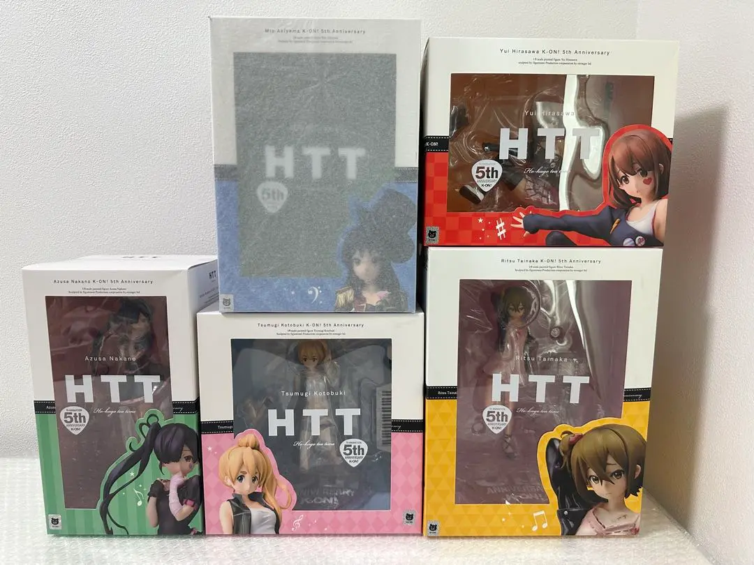 けいおん！フィギュア 　５周年記念　アニまるっ！限定フィギュア　5体セット Amazon | けいおん！ K-ON！ 5TH Anniversary 平沢唯 1/8 完成品