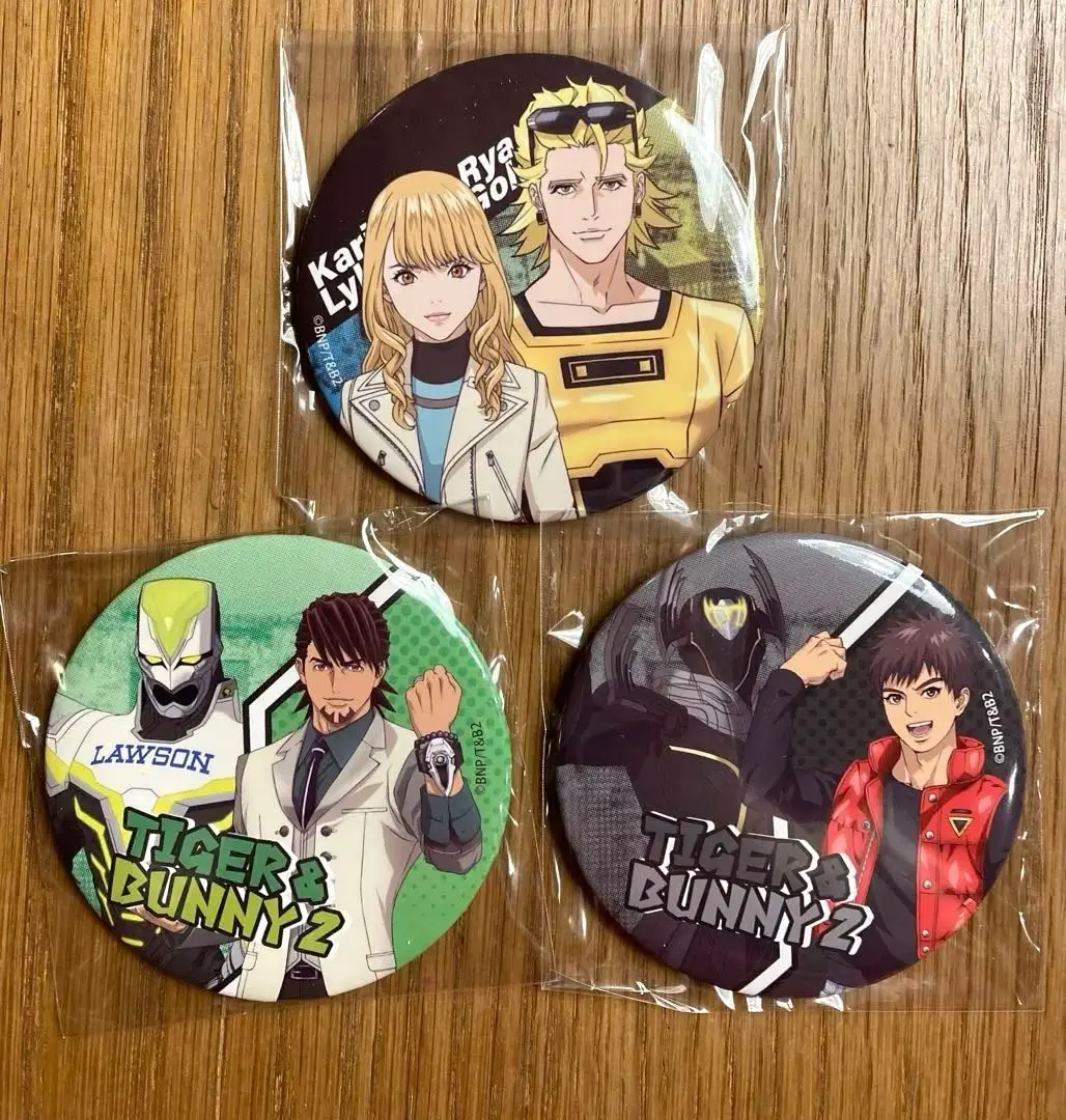 【TIGER&BUNNY】缶バッジセット 2025年最新】TIGER＆BUNNY2缶バッジセットの人気アイテム - メルカリ