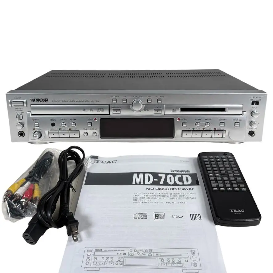 TEAC MD-70CD-S ミニディスクプレーヤー 未開封・未使用品 TEAC MD-70CD-S ミニディスクプレーヤー 未開封・未使用品