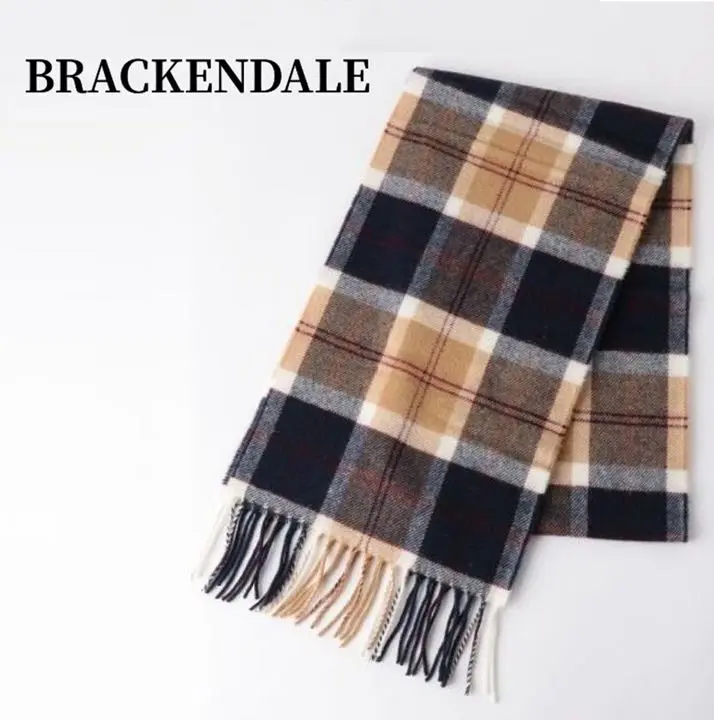 新品⭐︎Brackendale ブラッケンデール　大判ストール カシミア ブラウン 2025年最新】brackendaleの人気アイテム - メルカリ
