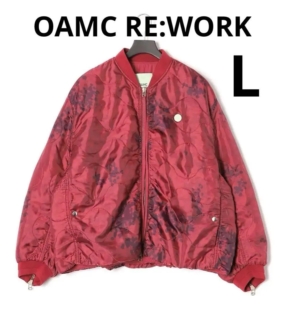 OAMC RE:WORK キルティング コート Lサイズ ブラック 楽天市場】【中古】OAMC (OVER ALL MASTER CLOTH)RE：WORK