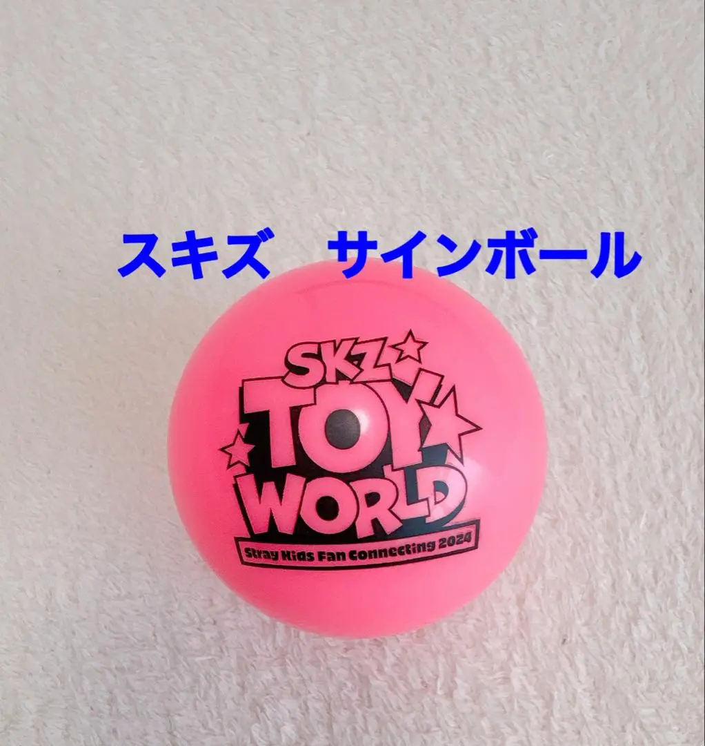 stray kids スキズ ペンミ SKZ TOY WORLD 2024リノ サインボール