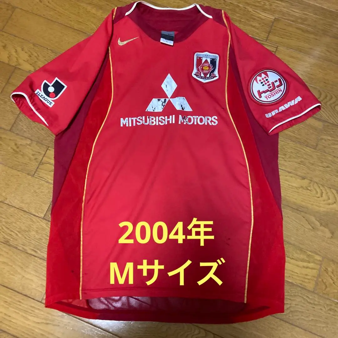 NIKE - 激レア美品‼️浦和レッズ 2004年ホームユニフォームNIKE初年度サ イズXL NIKE - 激レア美品‼️浦和レッズ 2004年ホームユニフォームNIKE