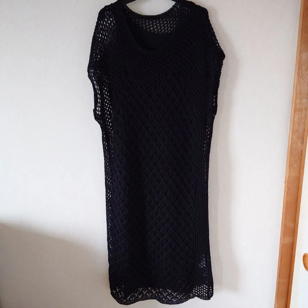 Thumbnail of Excellent condition B.C STOCK Simplicite black knit long dress