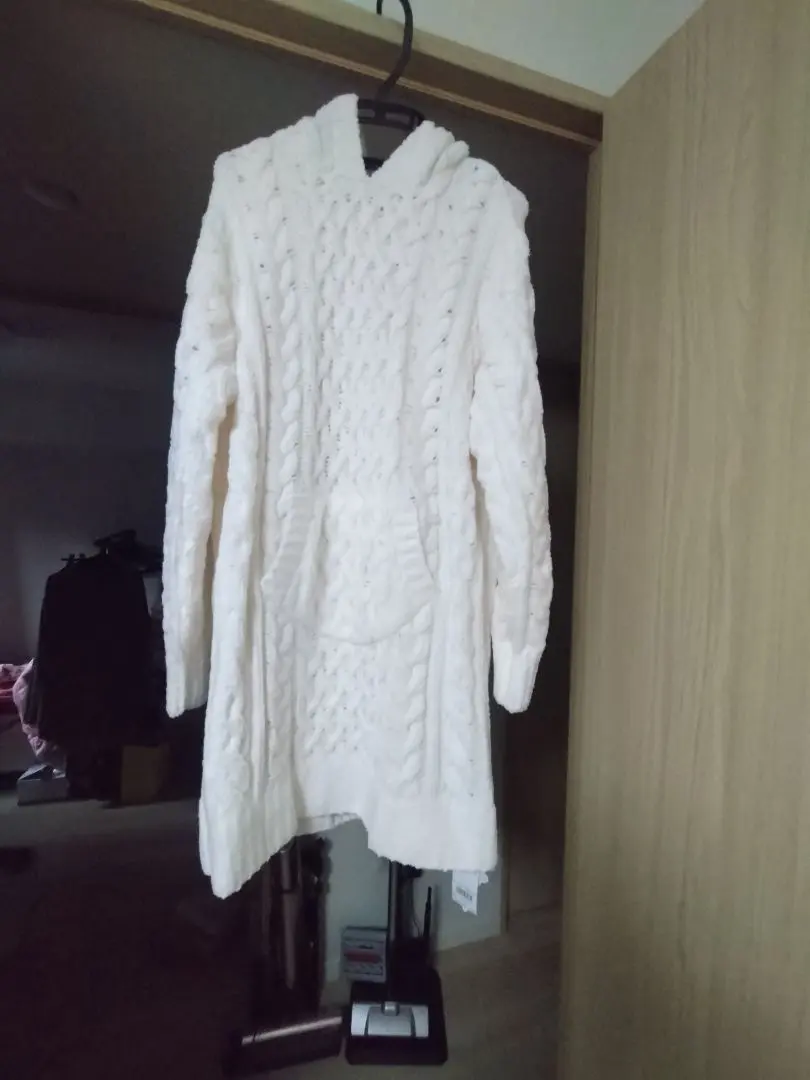 Thumbnail of Gelato Pique hooded knit dress