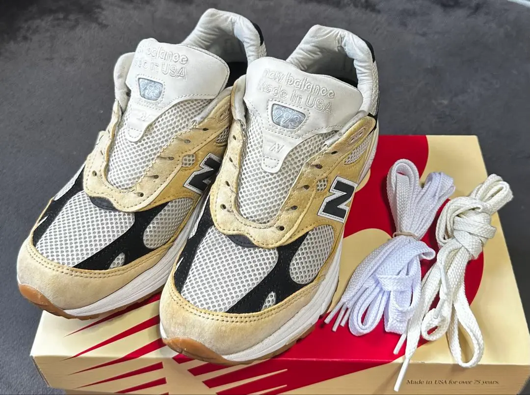 New Balance 993 \"Sea Salt\" 新品未使用　○即日発送○ 2025年最新】NEW balance 993 