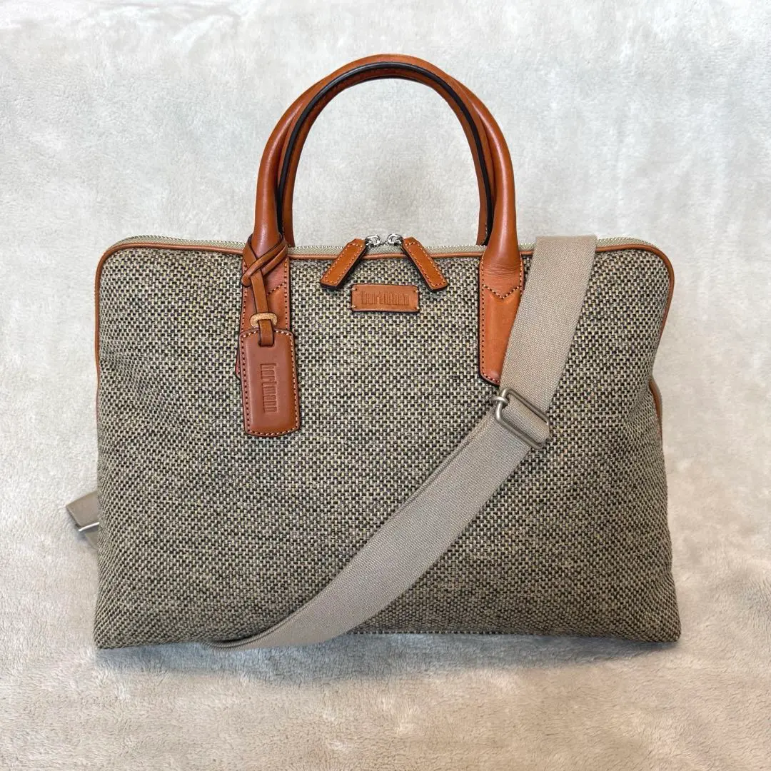 【美品】Hartmann ビジネスバッグ ベージュ ブラウン 楽天市場】ハートマン hartmann（バッグ・小物・ブランド雑貨