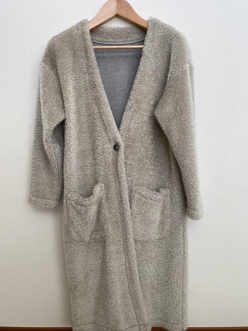 Intimite 佐々木希 Low Gauge Knit Cardigan 2025年最新】intimite カーディガンの人気アイテム - メルカリ
