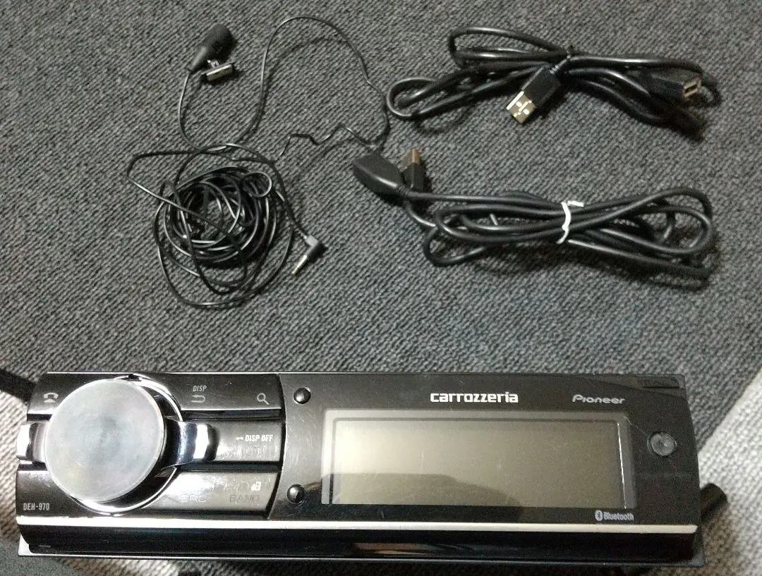 【ジャンク品】carrozzeria DEH-970 Pioneer Carrozzeria DEH-970 1DIN Car Audio CD/Bluetooth