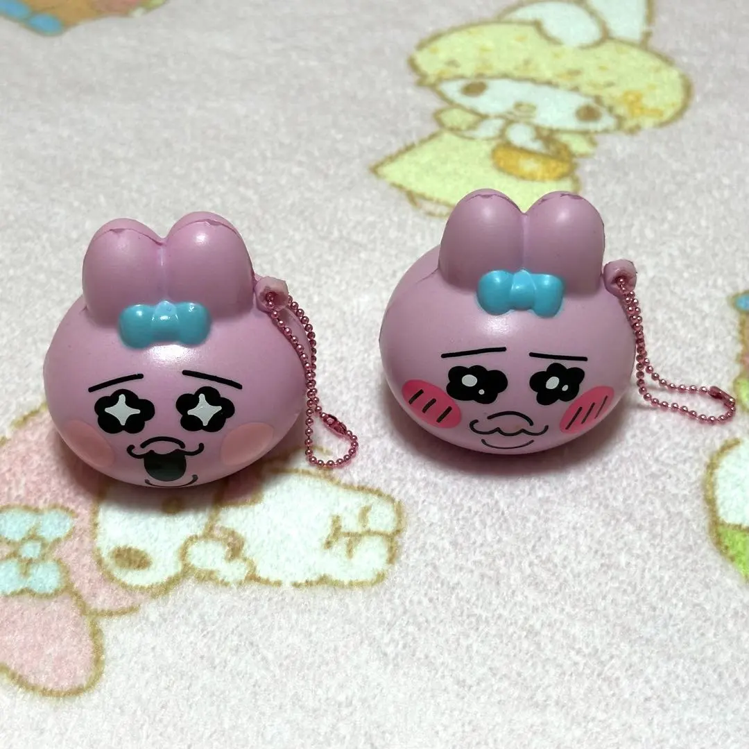 Thumbnail of Opantyuusagi Mini Squeeze Mascot - Bashful, Smiling