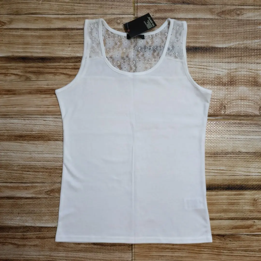 Thumbnail of New, Unused, Crochet, Women's Inner Tank Top, White, Size L