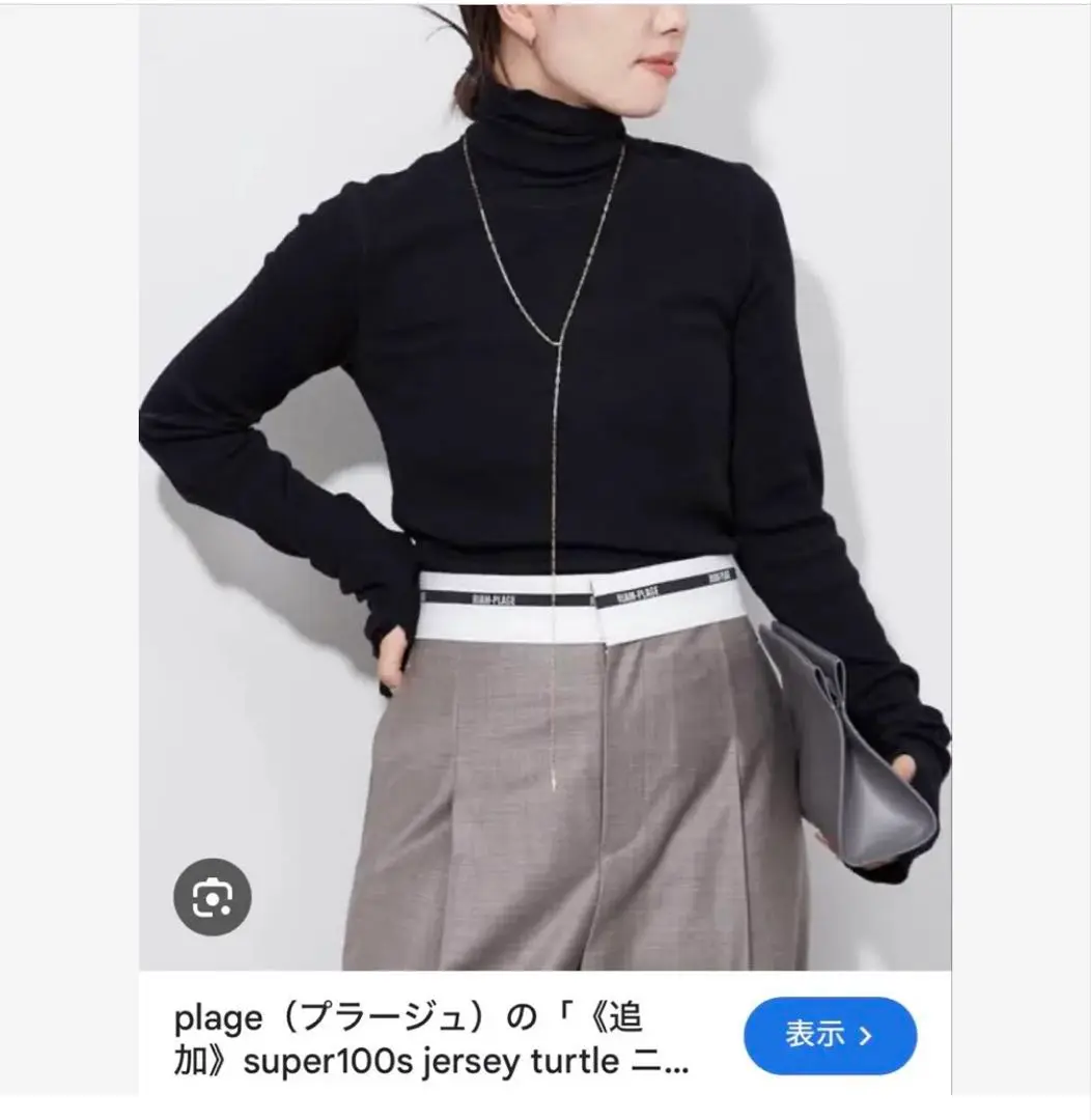Plage - Plage super100s jersey turtle ニット ホワイト 2025年最新】super100S jerseyの人気アイテム - メルカリ