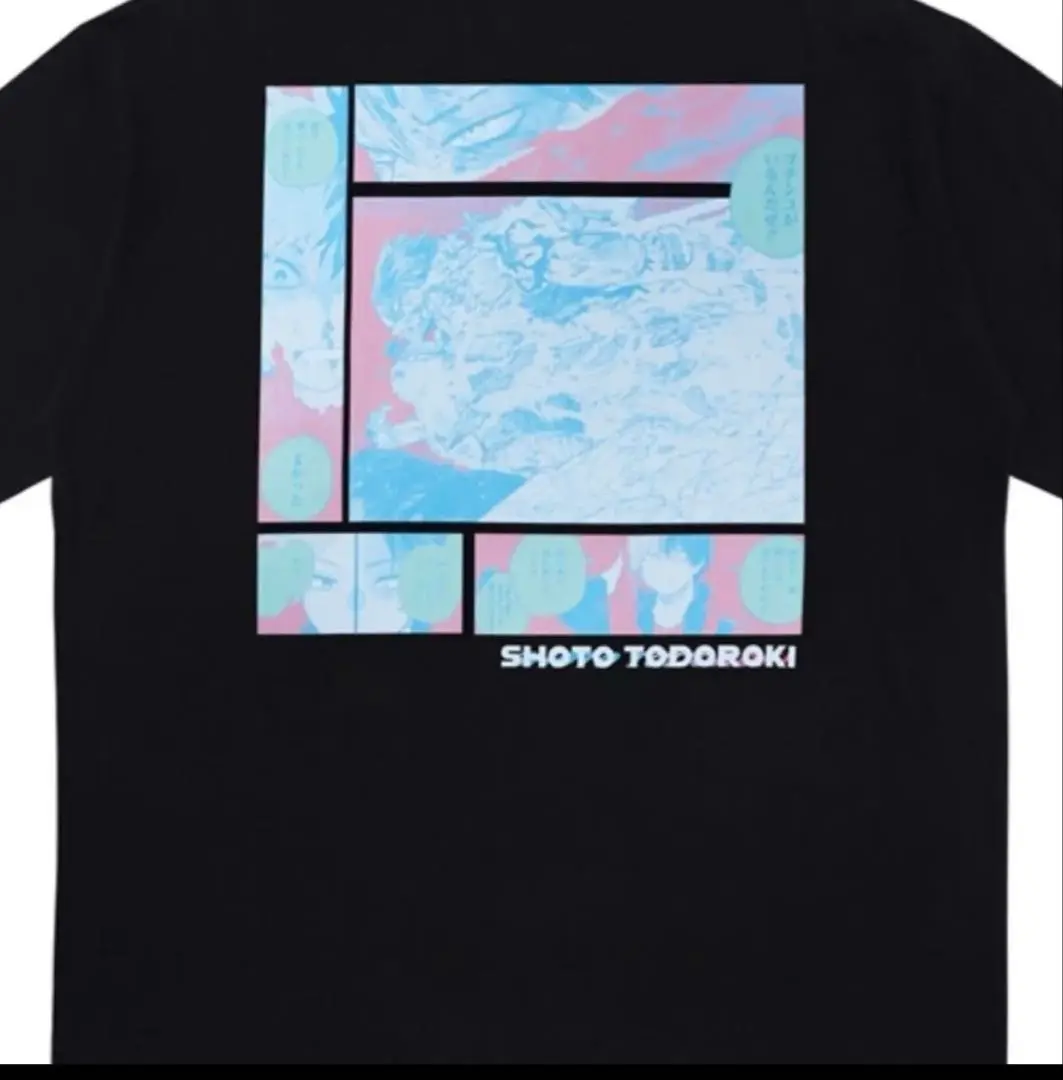 僕のヒーローアカデミア 轟焦凍 2023 バースデーTシャツ ビッグシルエット 僕のヒーローアカデミア 轟焦凍 2023 バースデーTシャツ ビッグ