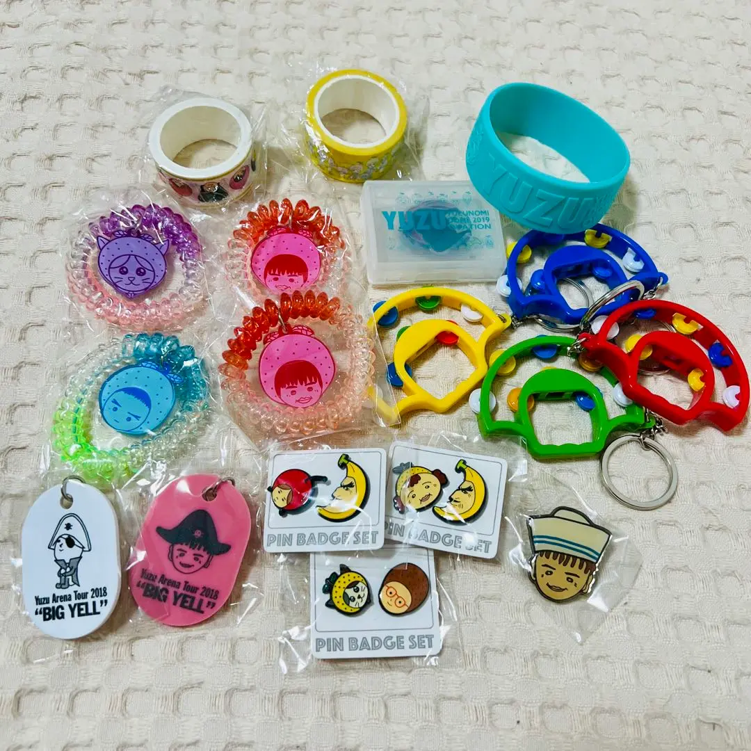 ゆず ガチャ 当たり バスタオル含む11点まとめ売り レア 非売品 ゆず ガチャ 当たり バスタオル含む11点まとめ売り レア 非売品