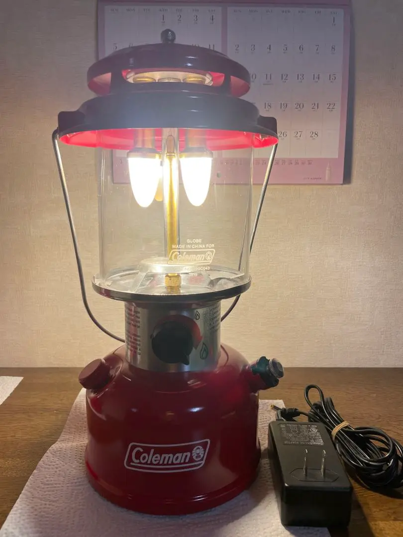 送料無料 百貨店 コールマンノスタルジアランタン1957年モデル228E ビックハット ライト・ランタン
