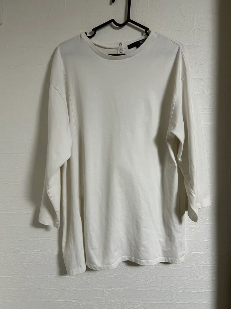 Thumbnail of SUGAR SPOON Long Sleeve Slit T-shirt, White