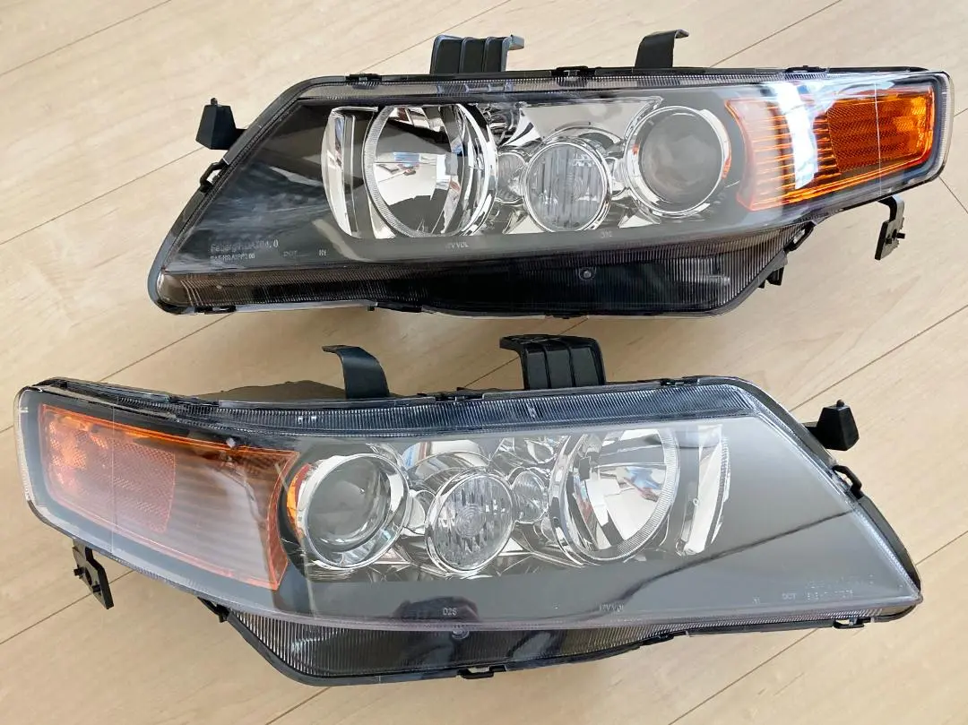 アコードユーロR CL7 後期用USヘッドライト アコードCL7CL9前期【ACURA】アキュラTSX純正USヘッドライト左右