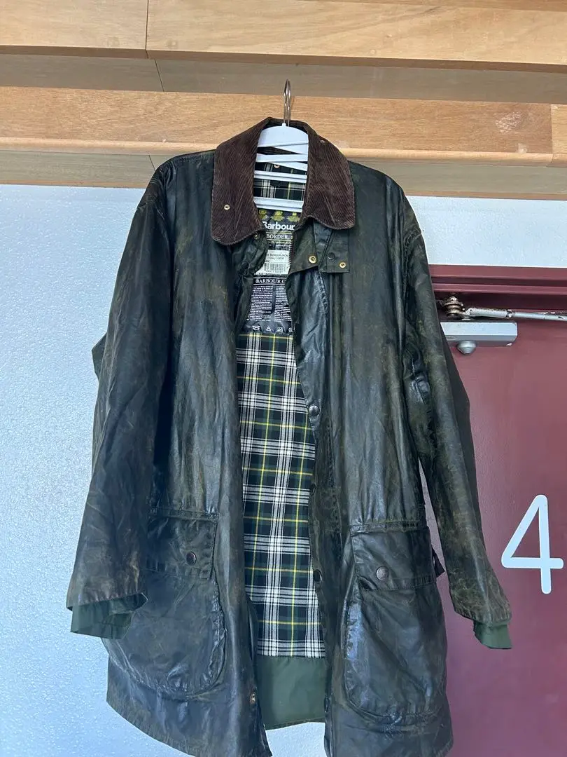 Barbour Beaufort ダークグリーン レインコート Barbour Beaufort ダークグリーン レインコート（Barbour