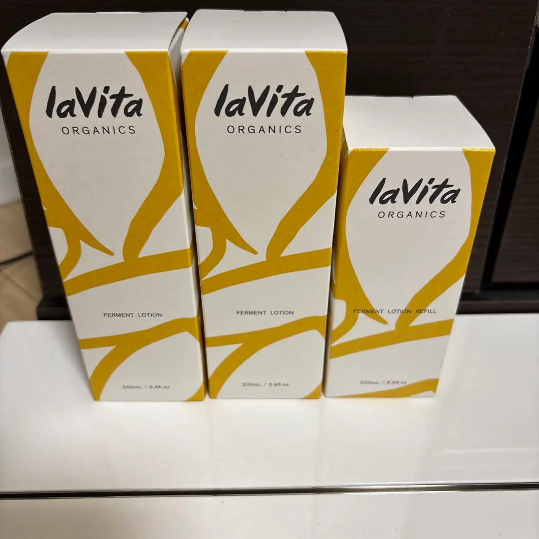 ラビタ　ファーメントローション　200ml 3本　laVita FERMENT lavita ORGANICS / ラビタ ファーメント ローション 200ml(本体