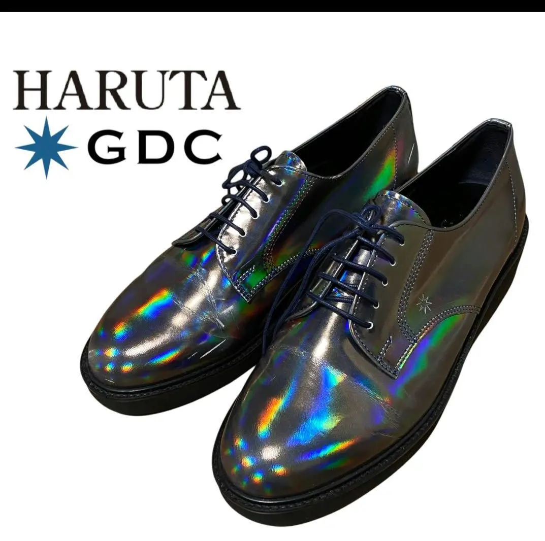 GDC x HARUTA エナメルローファー