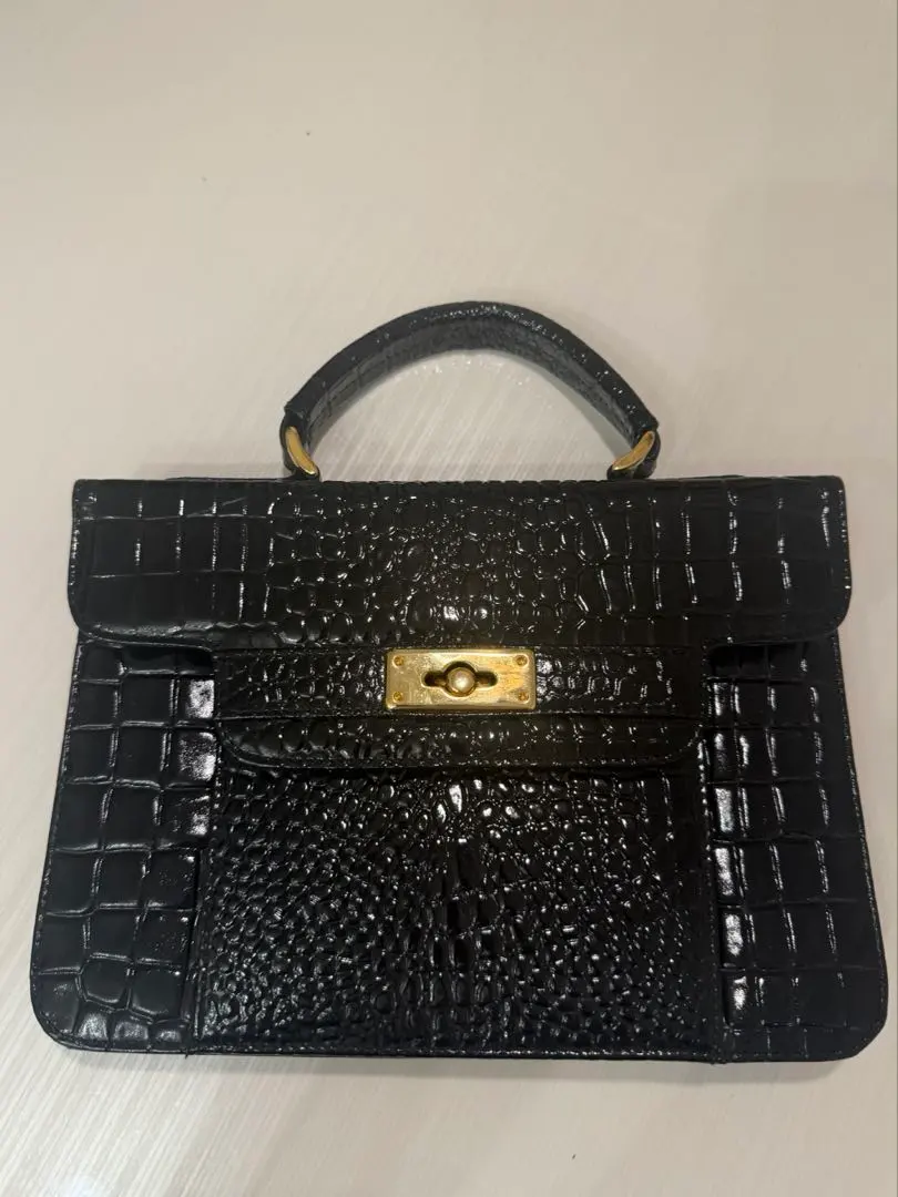 Thumbnail of Vintage bag, black, no brand