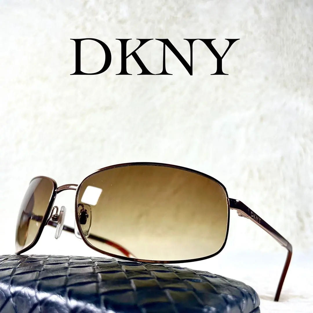 Thumbnail of Excellent Condition DKNY Sunglasses DY5018 Brown Lenses Brown Frame