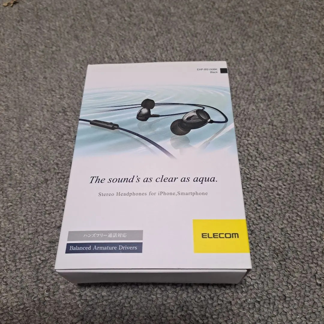 Thumbnail of ELECOM EHP-851GJBK Wired Earphones