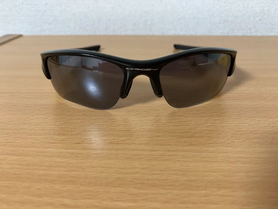 Thumbnail of Oakley sports sunglasses, black/yellow