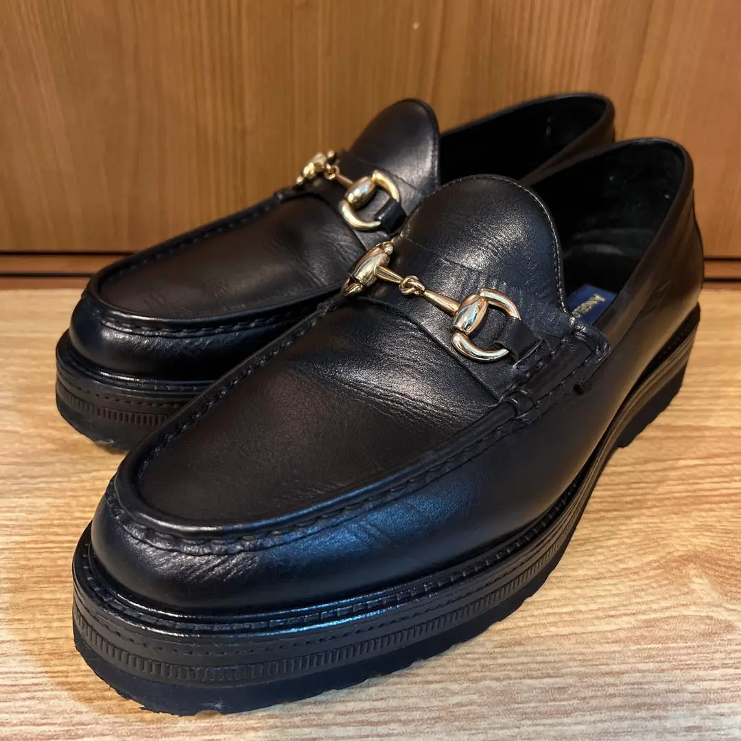 国内正規品　ANGELO RUFFO　 刺繍　タッセル　ローファー 黒　新品 2025年最新】ANGELO RUFFO ローファーの人気アイテム - メルカリ