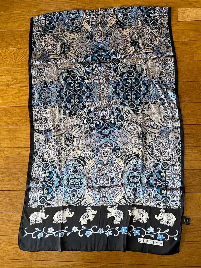 京都・岡重　OKAJIMA silkショール 2025年最新】岡重ショールの人気アイテム - メルカリ