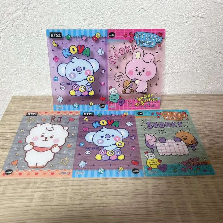 Thumbnail of BT21 Clear Collection Gum - 5 pieces
