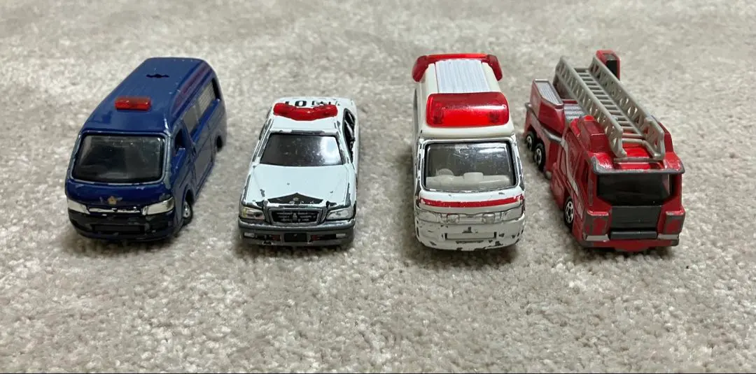 Thumbnail of Tomica Emergency Vehicles 4-Piece Set