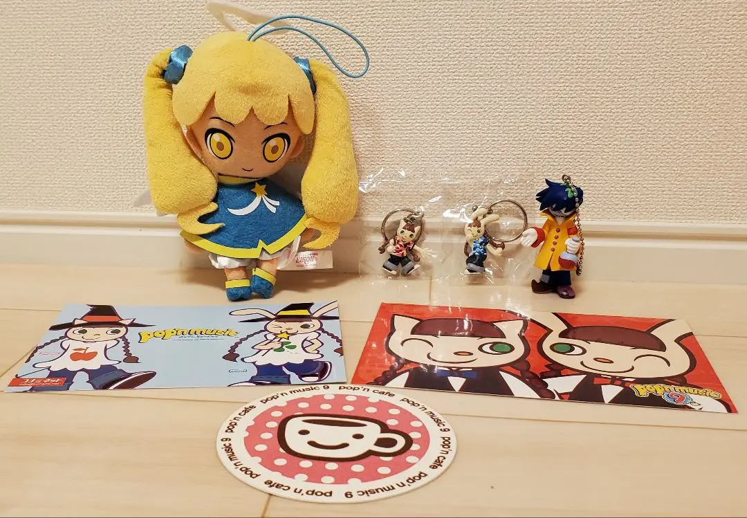 【 当時物 】 ポップンミュージック / マスコットキーホルダー KONAMI Yahoo!オークション - 激レア カワイイ コナミ ポップン